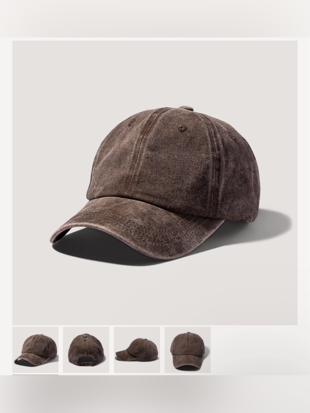 Lift Down Cap XL in Rustic brown and bluestone green